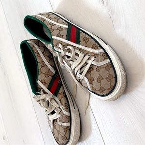 Gucci shoes print shoes size 11.5